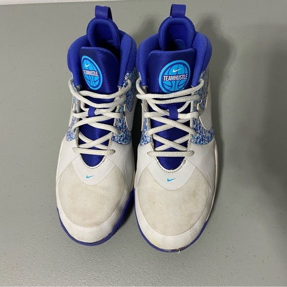 Nike Team Hustle D9 Digital Pixel Youth Athletic Shoes Basketball 7Y DC1983-001 - Picture 3 of 11